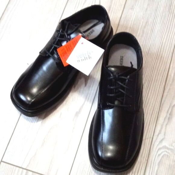 (OE3023) Deer Stags Boy's Gabe Oxford Sz 4 Wide - Picture 3 of 12